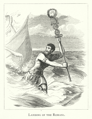 Landing of the Romans (engraving)