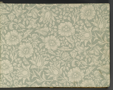 Wallpaper sample book, before 1917 (print)
