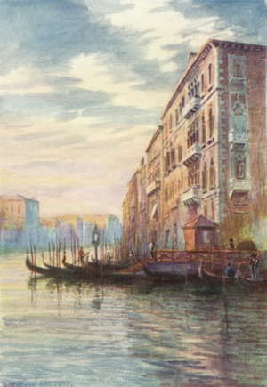 Traghetto Del Sole (colour litho)