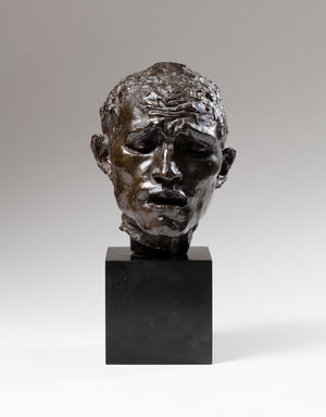 Head of Pierre de Wissant, 1885/86-1954 (bronze)