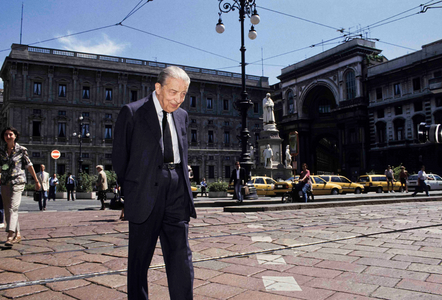 Enrico Cuccia, 1990s (photo)