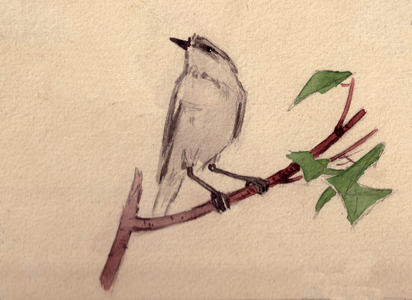 Illustration from 'Alyonka' by Ludmila Zubkova, 1957 (gouache on paper)