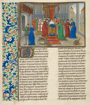 Coronation of Armaury.