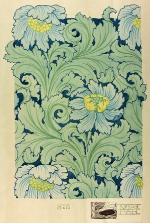 Oriental Poppy c1895 (gouache on paper)