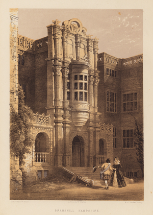 Bramshill, Hampshire (aquatint)