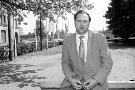 Joachim Fiedler, State Chairman of Saxony of the Federal Association of German Security and Security Companies. Dresden ..., 1992 (photo)