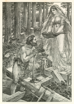 Illustration for Homer's Odyssey (litho)