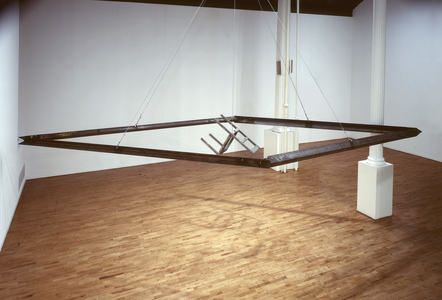 Diamond Africa with Chair Tuned D E A D, 1981 (steel & cast iron)
