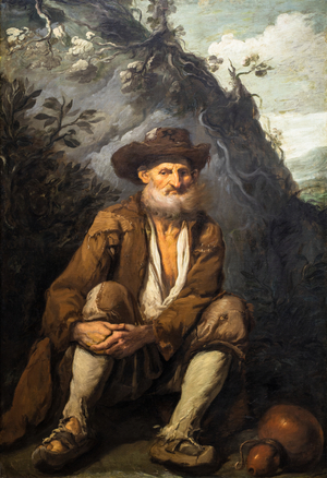 The Wanderer, 1637 (Oil on canvas)