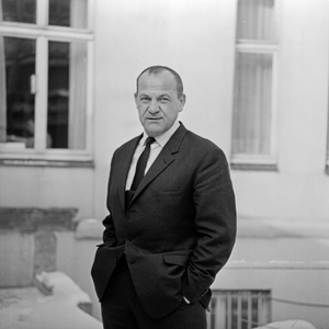 German actor, stage director and theatre manager Elert Bode, Germany 1960s