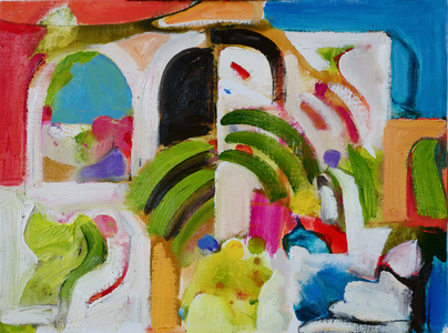 Zaffra (oil on canvas) 