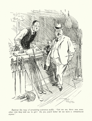 Cartoon by Frank Reynolds (colour litho)
