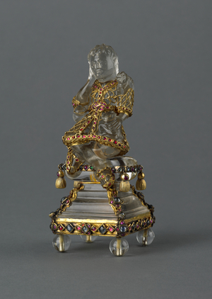 The Good Shepherd, c. 1600 (rock crystal, gold, rubies, emeralds and sapphires)