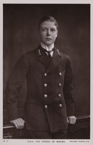 The Prince Of Wales (b/w photo)