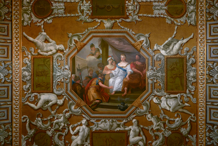 The King's Gallery ceiling, 1728 (painted ceiling)
