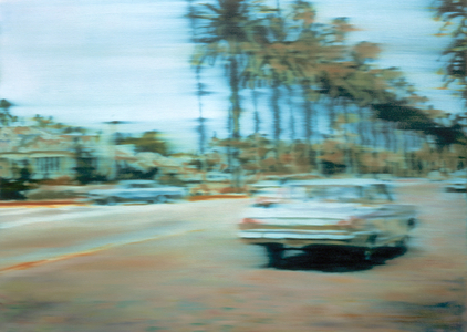 Palm Trees, 2002 (oil on linen)