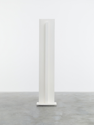 White: One, 1962 (verso) (acrylic on wood)