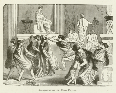 Assassination of King Philip (engraving)