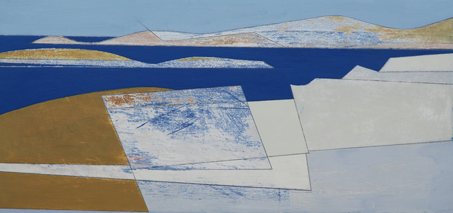 Delos 5, 2011 (acrylic on hardboard) 