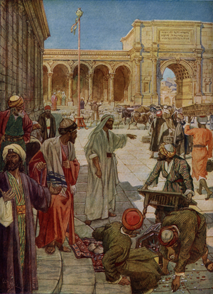 Jesus cleanses the temple - Bible