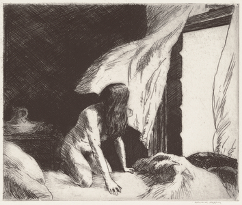 Evening Wind, 1921 (etching)