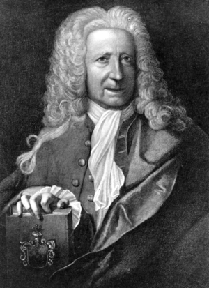 Olof Rudbeck the Younger, 1732 (mezzotint)