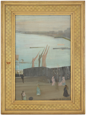 Variations in Pink and Grey: Chelsea, 1871-72 (oil on canvas)