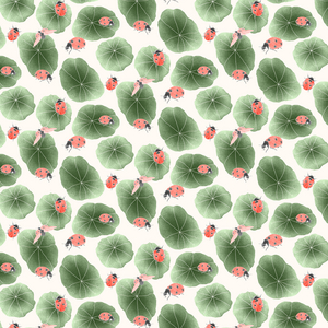 Nasturtium coordinate pattern colorway 2, 2020 (graphite pencil & digital)