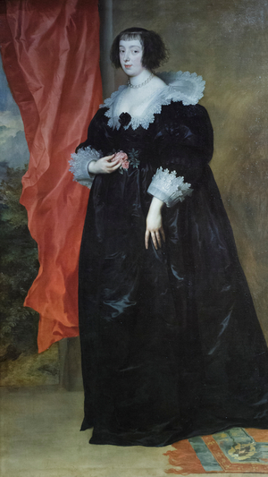 Portrait of Marguerite of Lorraine, duchess of Orleans (?), 1634 (oil on canvas)