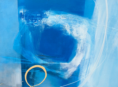 Breaking Tide, 2024 (mixed media on canvas)