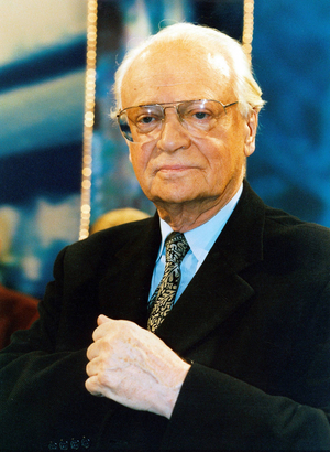 Ephraim Kishon, 1999 (photo)