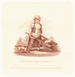 "Potatoes, full weight!" (engraving)