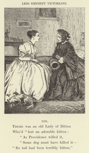 There was an old Lady of Ditton (engraving)