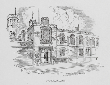 Illustration for Tom Brown's School-Days (litho)