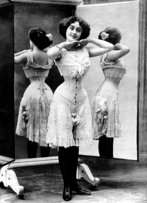 Advert for corset " Thylda " in France at the time of the 3rd Republic (1870-1914)