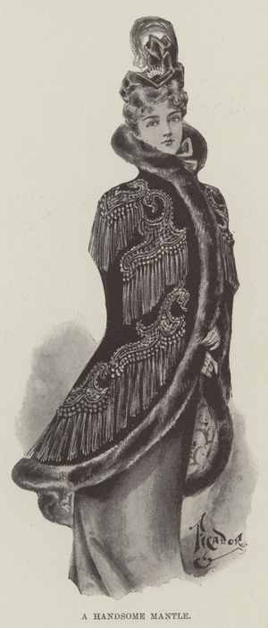 A Handsome Mantle (litho)