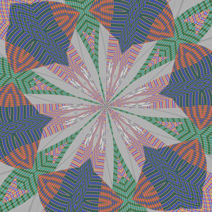 Symmetry  #32, 2019 (mixed media)