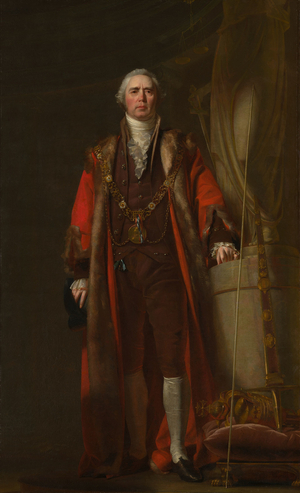 Charles Thorp as Lord Mayor of Dublin, c.1800 (oil on canvas)
