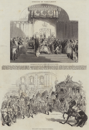 State Opening of Parliament (engraving)