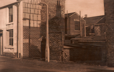 Unidentified Street, Rochdale, Lancashire, 2006 (oil on canvas)