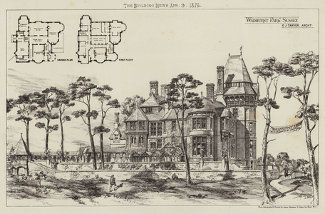 Wadhurst Park, Sussex (engraving)