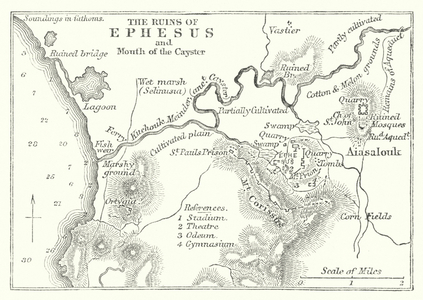 The Ruins of Ephesus and Mouth of the Cayster (engraving)