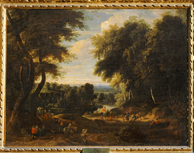 La Route de Boitsfort a Auderghem et l' etang de Ten Reuken …