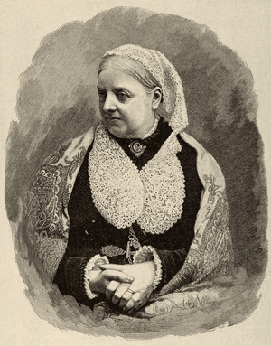 Dinah Craik (1826-1887). Engraving.