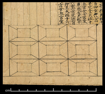 Almanac for AD 978, Dunhuang Mogao, China, c.978 (ink on paper)