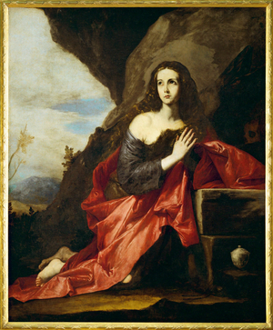Saint Mary Magdalen or Saint Tais (painting on canvas)
