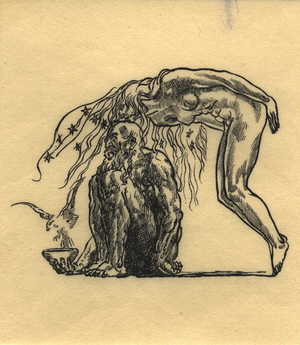 Inspiration (wood engraving)