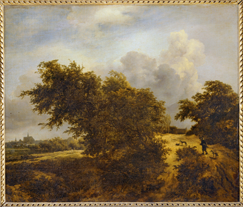 Chemin dans les dunes de Haarlem ou Le Buisson ...