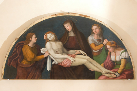 Lamentation over Jesus Christ the Dead, 1522 (oil on panel)