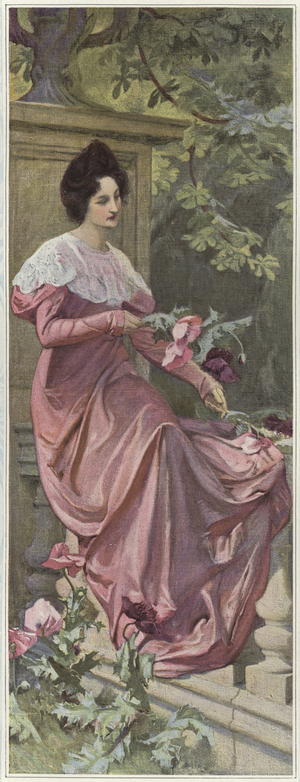 Illustrating Summer (colour litho)